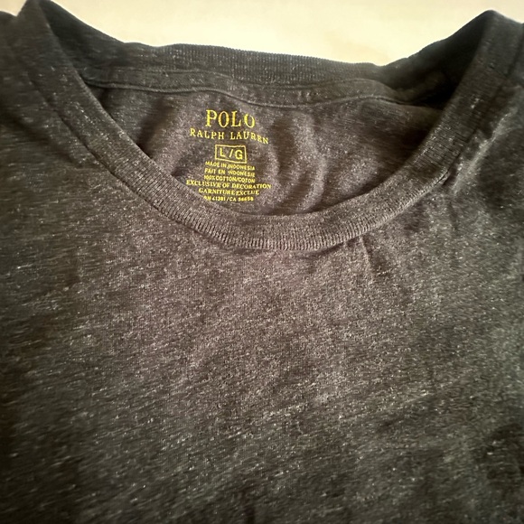 Men’s Ralph Lauren Gray Long Sleeve shirt size L - Picture 3 of 5